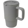 Taza de cerámica con tapa de plástico de 450 ml - Imagen 14