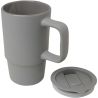 Taza de cerámica con tapa de plástico de 450 ml - Imagen 17