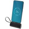Batería externa tipo-C de plástico reciclado de 5000 mAh y 10 W con soporte abatible incorporado y cable 2 en 1 Personalizado 61 - Imagen 16
