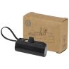 Batería externa tipo-C de plástico reciclado de 5000 mAh y 10 W con soporte abatible incorporado y cable 2 en 1 Personalizado 61 - Imagen 22