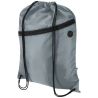 Bolsa con cordón Oriole de RPET con bolsillo frontal con cremallera, 5 l Personalizada 6130145 - Imagen 53