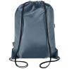 Bolsa con cordón Oriole de RPET con bolsillo frontal con cremallera, 5 l Personalizada 6130145 - Imagen 73