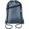 Bolsa con cordón Oriole de RPET con bolsillo frontal con cremallera, 5 l Personalizada 6130145 - Imagen 74