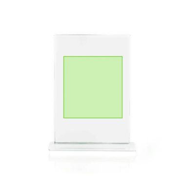 Placa trofeo de cristal rectangular para grabar | Goodie