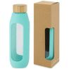 Botella de vidrio borosilicato con agarre de silicona de 600 ml - Imagen 12