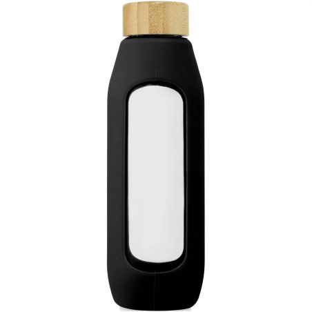 Botella vidrio borosilicato 600 ml agarre silicona | Goodie