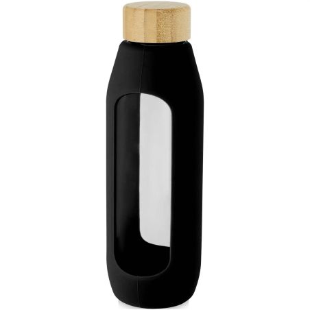 Botella vidrio borosilicato 600 ml agarre silicona | Goodie