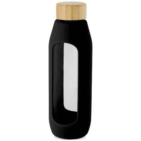 Botella vidrio borosilicato 600 ml agarre silicona | Goodie