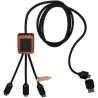 Cable de Carga de 40 W 5 en 1 con Estuche Cuadrado de Madera Personalizado 62PX072 - Imagen 12