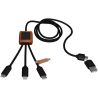 Cable de Carga de 40 W 5 en 1 con Estuche Cuadrado de Madera Personalizado 62PX072 - Imagen 16
