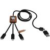 Cable de Carga de 40 W 5 en 1 con Estuche Cuadrado de Madera Personalizado 62PX072 - Imagen 18