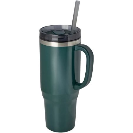Vaso Melbourne 1200 ml con pajita acero reciclado | Goodie