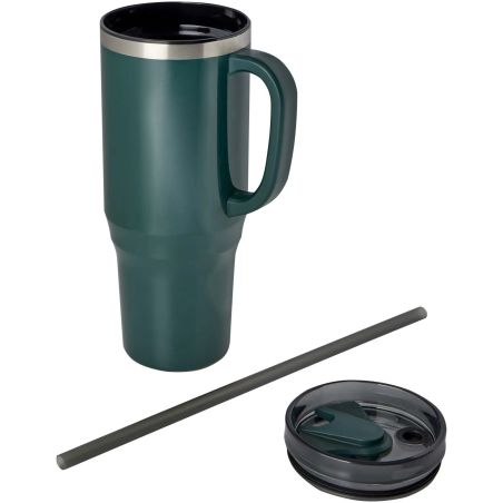 Vaso Melbourne 1200 ml con pajita acero reciclado | Goodie