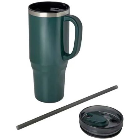 Vaso Melbourne 1200 ml con pajita acero reciclado | Goodie
