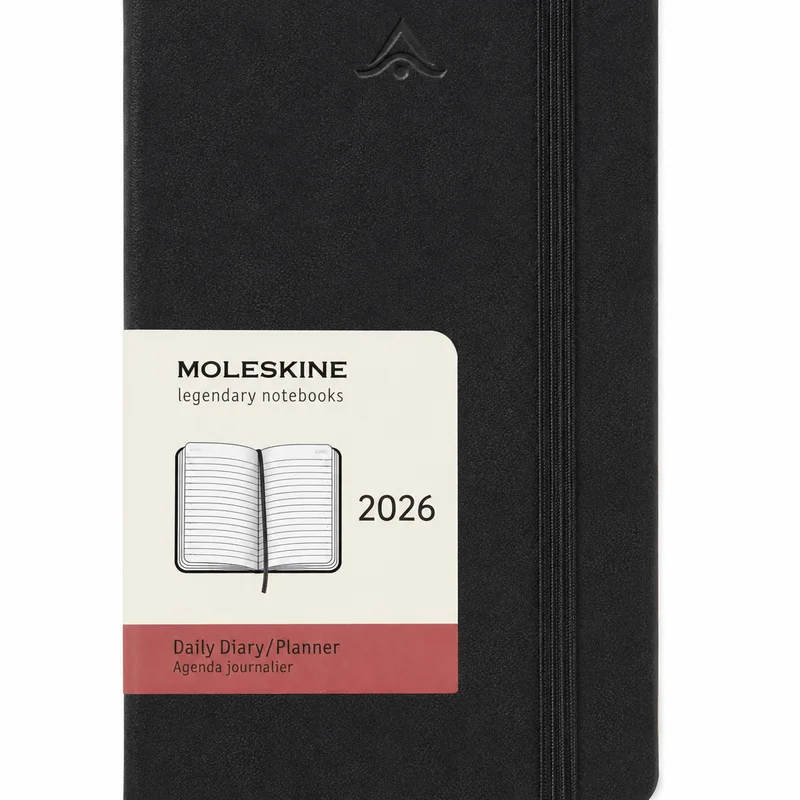 Agenda diaria de bolsillo con tapa dura personalizada