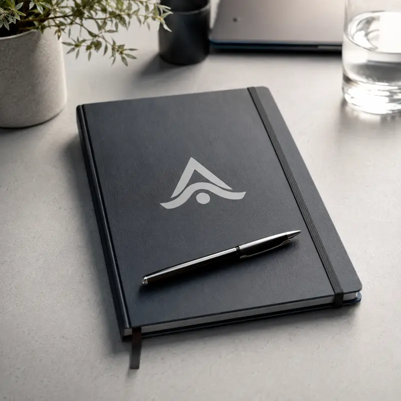 Agenda semanal con tapa dura sin fecha personalizada