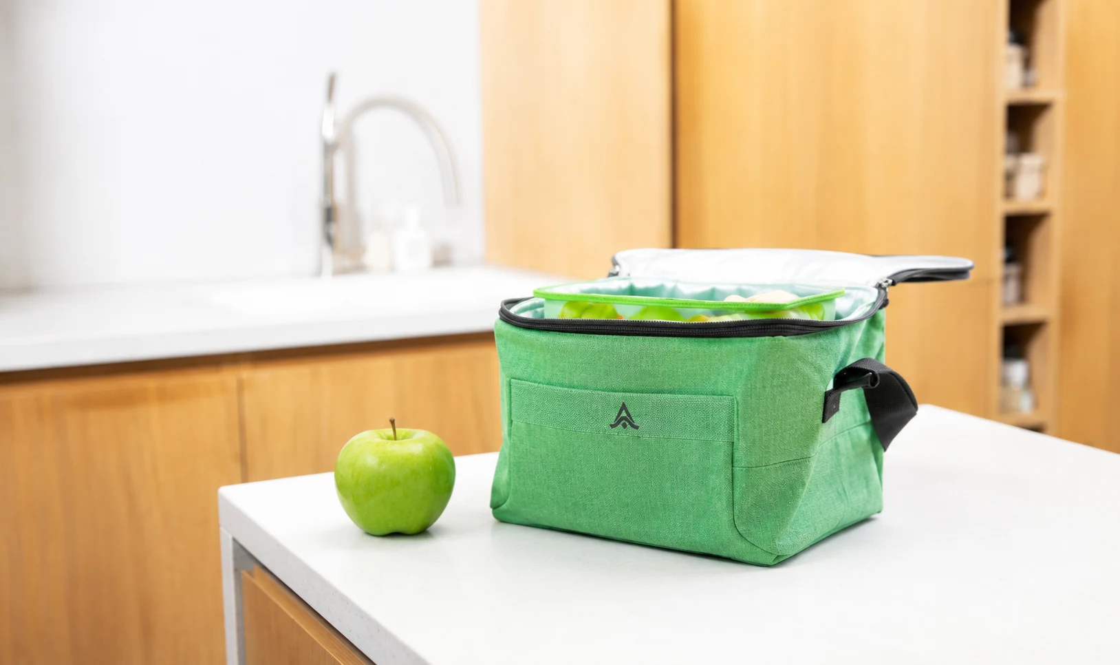 Bolsa nevera personalizada de poliéster 600D y rPET reciclado