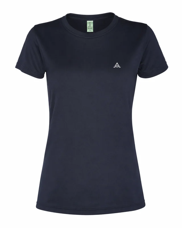 Camiseta deportiva de manga corta con tejido CONTROL DRY para mujer