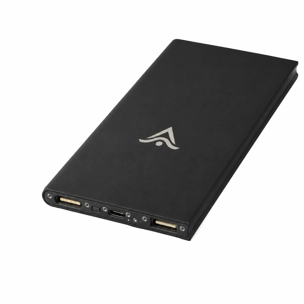 Batería externa de aluminio de 8000 mAh personalizada con logo grabado