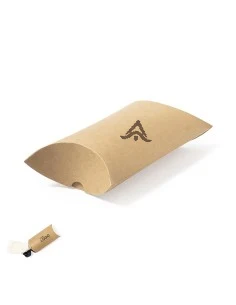 Estuche de presentación personalizado en cartón reciclado kraft