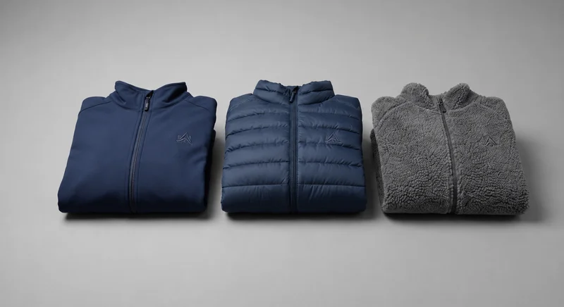 Chaqueta, chaleco y gorro de forro polar personalizados con logo bordado