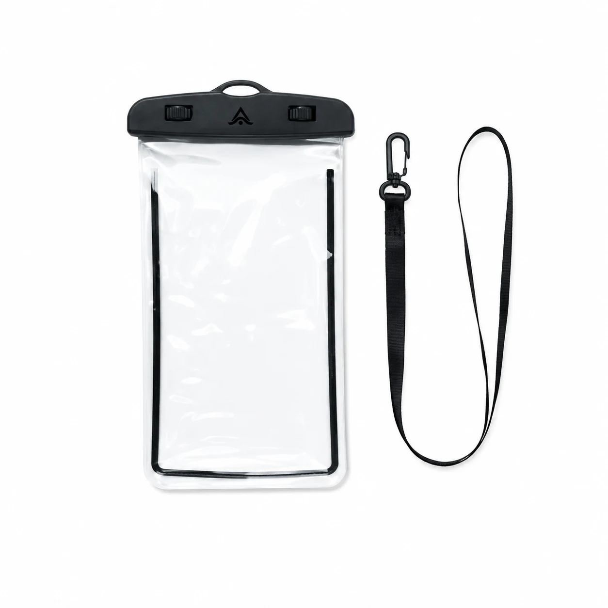 Funda de móvil impermeable transparente personalizada con el logo impreso