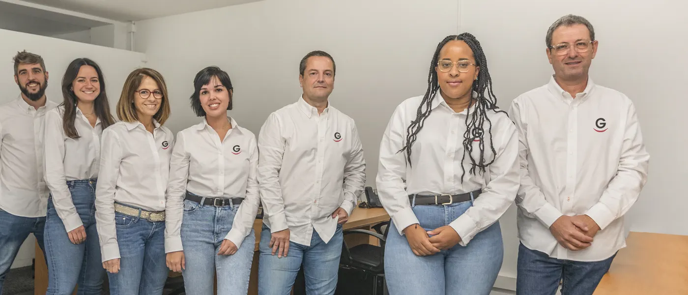 El equipo de Goodie en la oficina