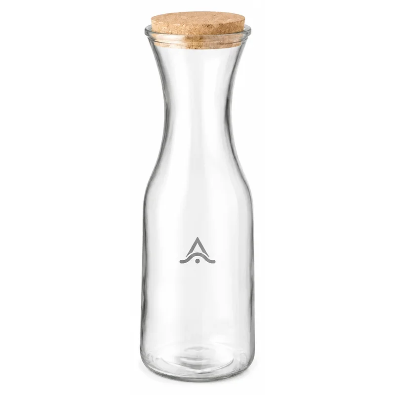 Jarra de cristal grabada personalizada