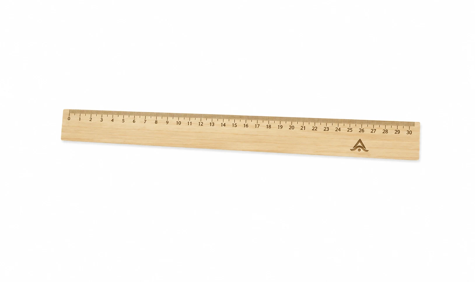 Regla de madera personalizada de 30 cm