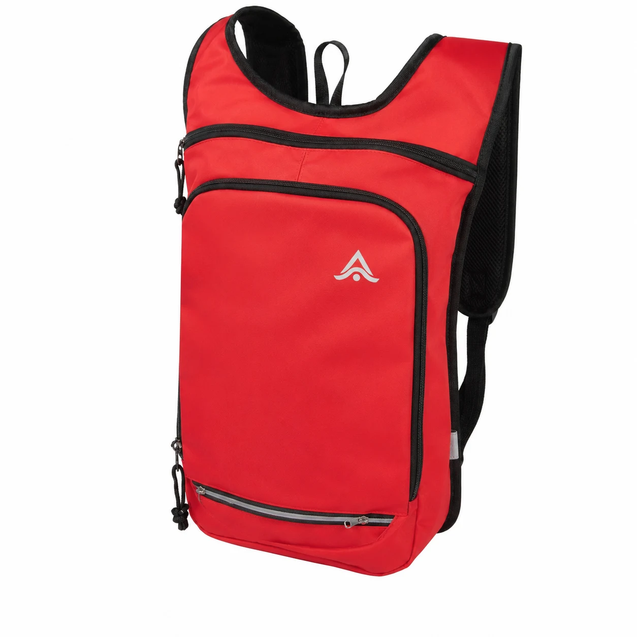 Mochila de exterior en RPET reciclado con tiras reflectantes para running y senderismo