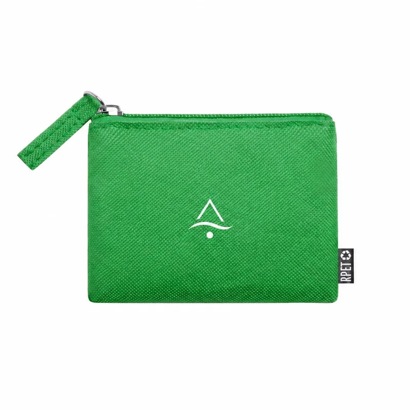 Monedero personalizado en RPET reciclado 600D