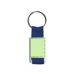 En el hueco rectangular