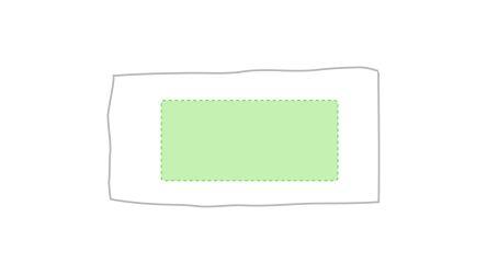 Centrado en la toalla