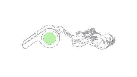 En la cara A (zona circular)