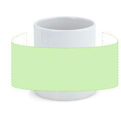 Centrado alrededor de la taza