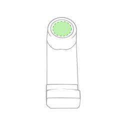 En la parte circular