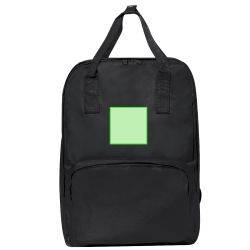 En la parte superior