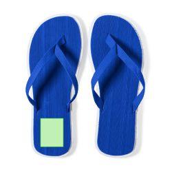 Talón de la chancla izquierda