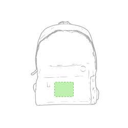 En el bolsillo frontal