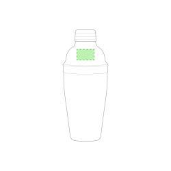 Centrado en la parte superior