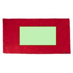 Centrado en la toalla