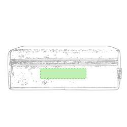 Bolsillo frontal bajo cremallera