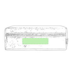 Bolsillo frontal bajo cremallera