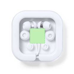 En la caja de presentación