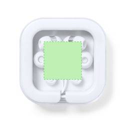 En la caja de presentación