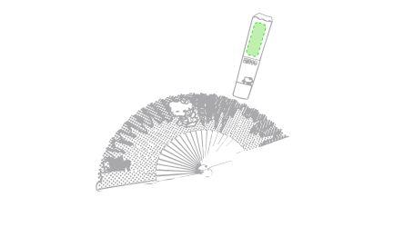 En la caja de presentación