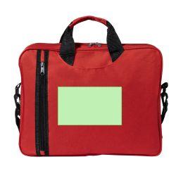 En la cara de la cremallera, centrado