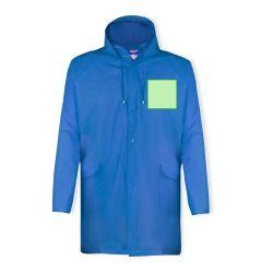 En el pecho tipo bolsillo