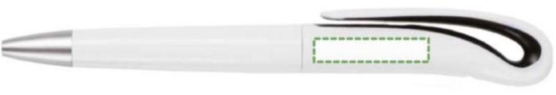 Junto al clip, escritura diestra