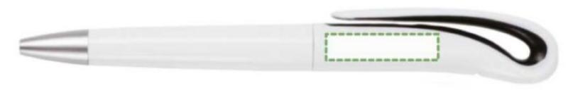 Junto al clip, escritura diestra